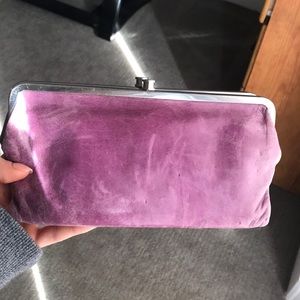 Orchid color Hobo wallet